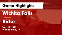 Wichita Falls  vs Rider  Game Highlights - Jan. 12, 2021