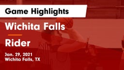 Wichita Falls  vs Rider  Game Highlights - Jan. 29, 2021