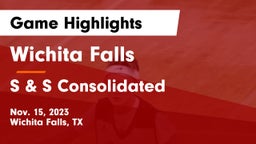 Wichita Falls  vs S & S Consolidated  Game Highlights - Nov. 15, 2023