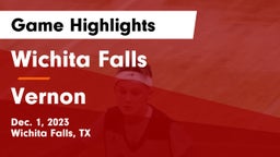 Wichita Falls  vs Vernon  Game Highlights - Dec. 1, 2023