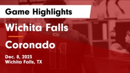 Wichita Falls  vs Coronado  Game Highlights - Dec. 8, 2023
