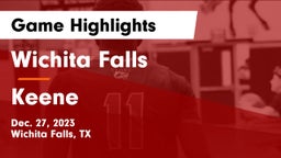 Wichita Falls  vs Keene  Game Highlights - Dec. 27, 2023