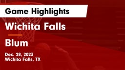 Wichita Falls  vs Blum  Game Highlights - Dec. 28, 2023