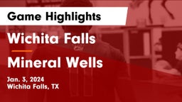Wichita Falls  vs Mineral Wells  Game Highlights - Jan. 3, 2024