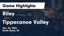 Riley  vs Tippecanoe Valley  Game Highlights - Jan. 24, 2023