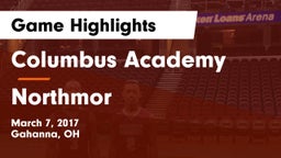 Columbus Academy  vs Northmor  Game Highlights - March 7, 2017