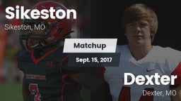 Matchup: Sikeston  vs. Dexter  2017
