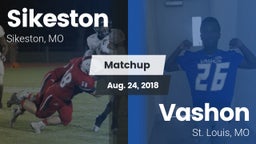 Matchup: Sikeston  vs. Vashon  2018