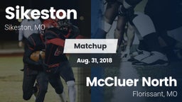 Matchup: Sikeston  vs. McCluer North  2018
