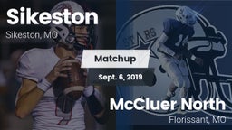 Matchup: Sikeston  vs. McCluer North  2019