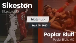 Matchup: Sikeston  vs. Poplar Bluff  2020