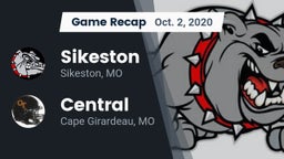 Recap: Sikeston  vs. Central  2020
