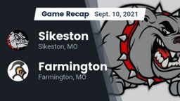 Recap: Sikeston  vs. Farmington  2021