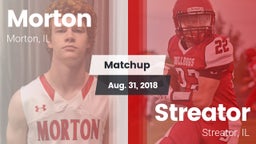 Matchup: Morton  vs. Streator  2018