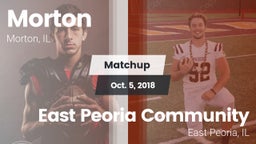 Matchup: Morton  vs. East Peoria Community  2018