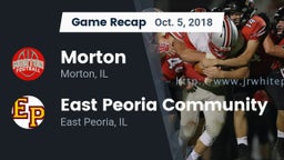 Recap: Morton  vs. East Peoria Community  2018
