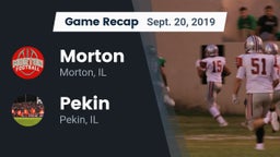 Recap: Morton  vs. Pekin  2019
