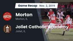 Recap: Morton  vs. Joliet Catholic Academy  2019