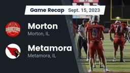 Recap: Morton  vs. Metamora  2023