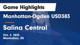 Manhattan-Ogden USD383 vs Salina Central  Game Highlights - Oct. 2, 2023