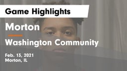 Morton  vs Washington Community  Game Highlights - Feb. 13, 2021