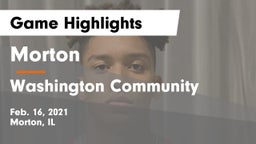 Morton  vs Washington Community  Game Highlights - Feb. 16, 2021