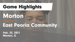 Morton  vs East Peoria Community  Game Highlights - Feb. 23, 2021