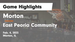 Morton  vs East Peoria Community  Game Highlights - Feb. 4, 2023