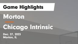 Morton  vs Chicago Intrinsic Game Highlights - Dec. 27, 2023