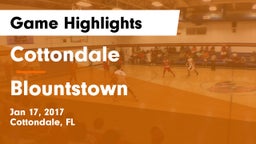 Cottondale  vs Blountstown Game Highlights - Jan 17, 2017