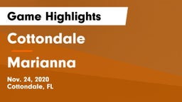 Cottondale  vs Marianna Game Highlights - Nov. 24, 2020