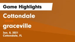 Cottondale  vs graceville Game Highlights - Jan. 8, 2021