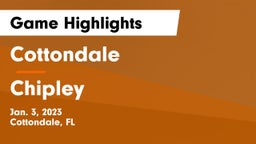 Cottondale  vs Chipley  Game Highlights - Jan. 3, 2023