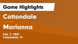 Cottondale  vs Marianna  Game Highlights - Feb. 2, 2023
