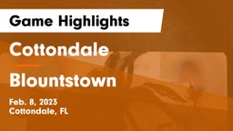 Cottondale  vs Blountstown  Game Highlights - Feb. 8, 2023
