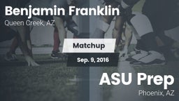 Matchup: Benjamin Franklin vs. ASU Prep  2016