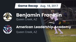 Recap: Benjamin Franklin  vs. American Leadership Academy 2017