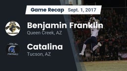 Recap: Benjamin Franklin  vs. Catalina  2017