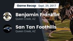 Recap: Benjamin Franklin  vs. San Tan Foothills  2017