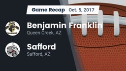 Recap: Benjamin Franklin  vs. Safford  2017
