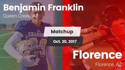 Matchup: Benjamin Franklin vs. Florence  2017
