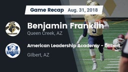 Recap: Benjamin Franklin  vs. American Leadership Academy - Gilbert  2018