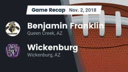 Recap: Benjamin Franklin  vs. Wickenburg  2018