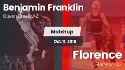 Matchup: Benjamin Franklin vs. Florence  2019