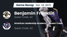 Recap: Benjamin Franklin  vs. American Leadership Academy - Queen Creek 2019