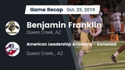 Recap: Benjamin Franklin  vs. American Leadership Academy - Ironwood 2019