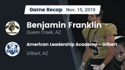 Recap: Benjamin Franklin  vs. American Leadership Academy - Gilbert  2019