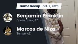 Recap: Benjamin Franklin  vs. Marcos de Niza  2020