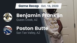 Recap: Benjamin Franklin  vs. Poston Butte  2020
