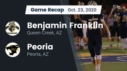 Recap: Benjamin Franklin  vs. Peoria  2020